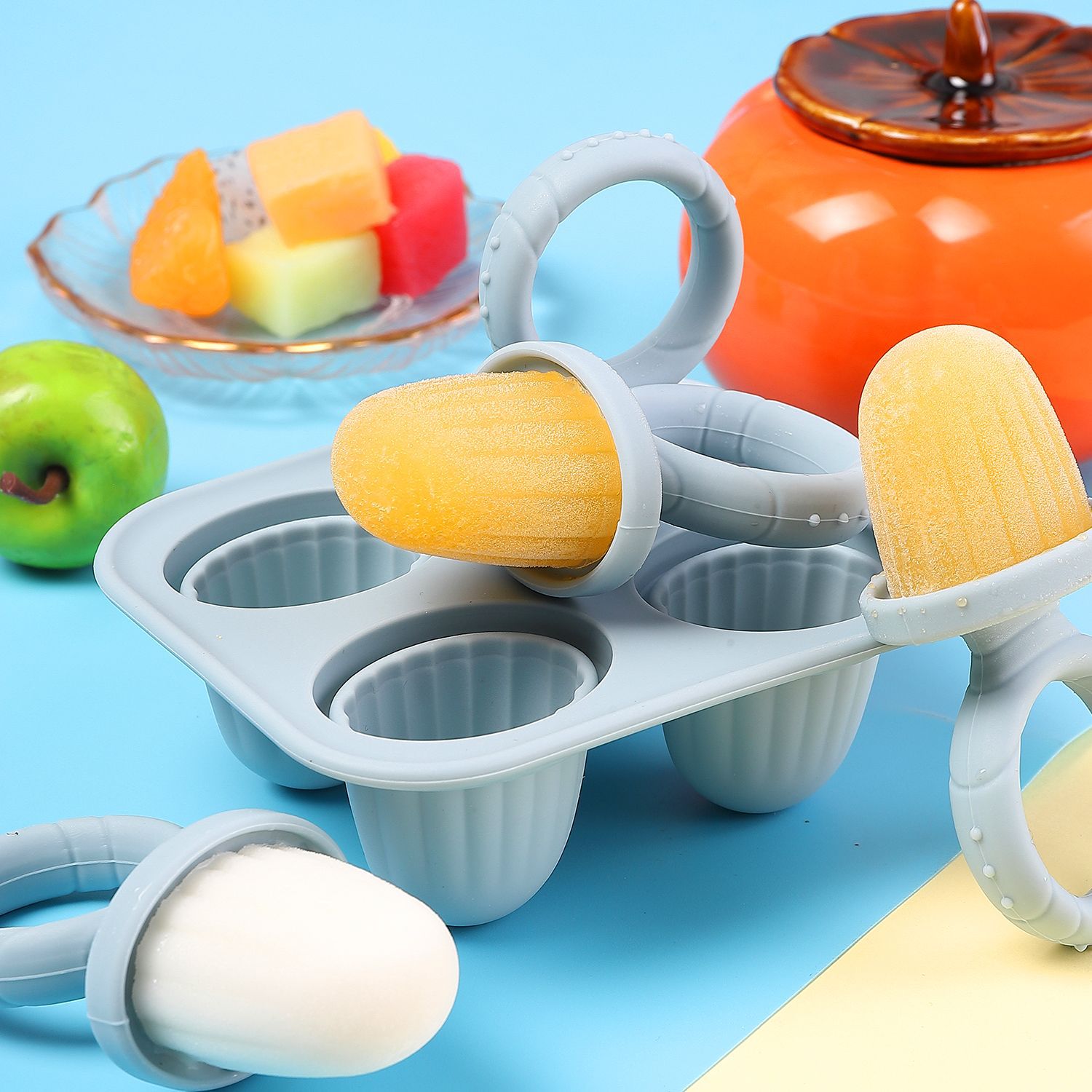 Baby Food Zubereiter - Baby siliconen mal set, tandjes bijtring,