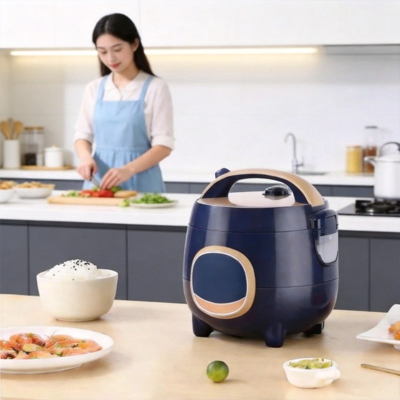 Baby Food Stew - 220V Draagbare Mini Rijstkoker Multifunctionele Timing