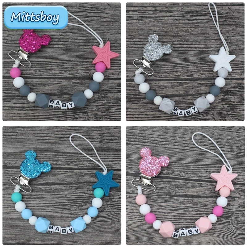 Baby Food Stuff - NIEUWE gepersonaliseerde naam baby bijtring armband