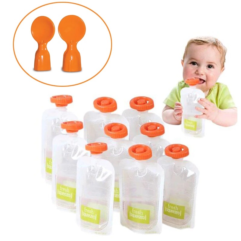 50 stuks babyvoedsel opbergzak - Baby Food Stuff recensie en prijs