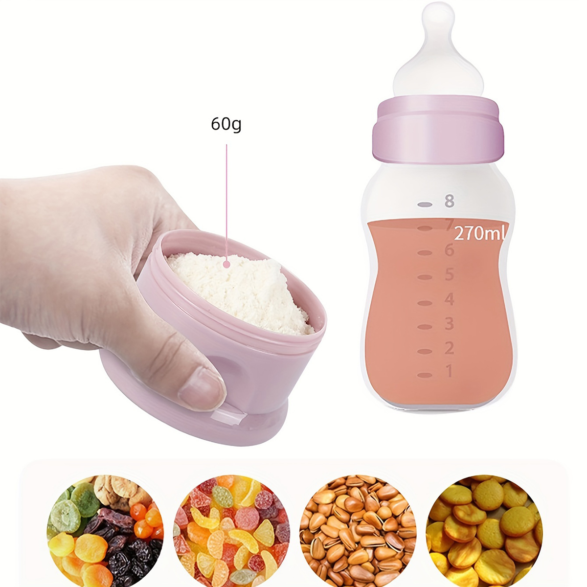 Babymelkpoedercontainer met gr - Baby Food Stuff recensie en prijs