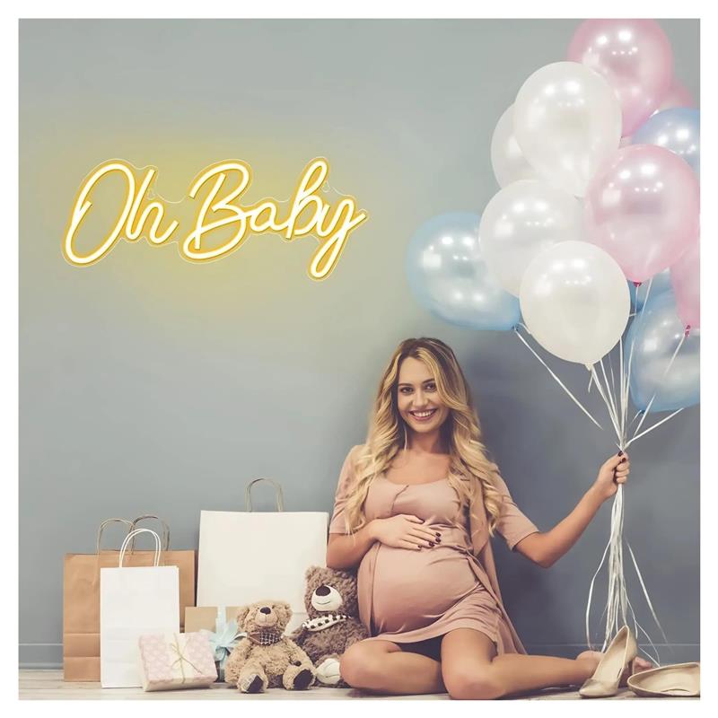 Oh Baby Neonborden voor wandde - Baby Food In Restaurant recensie en prijs