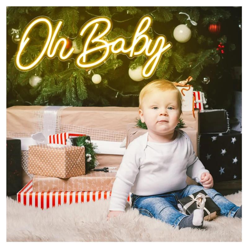 Oh Baby Neonborden voor wandde - Baby Food In Restaurant recensie en prijs