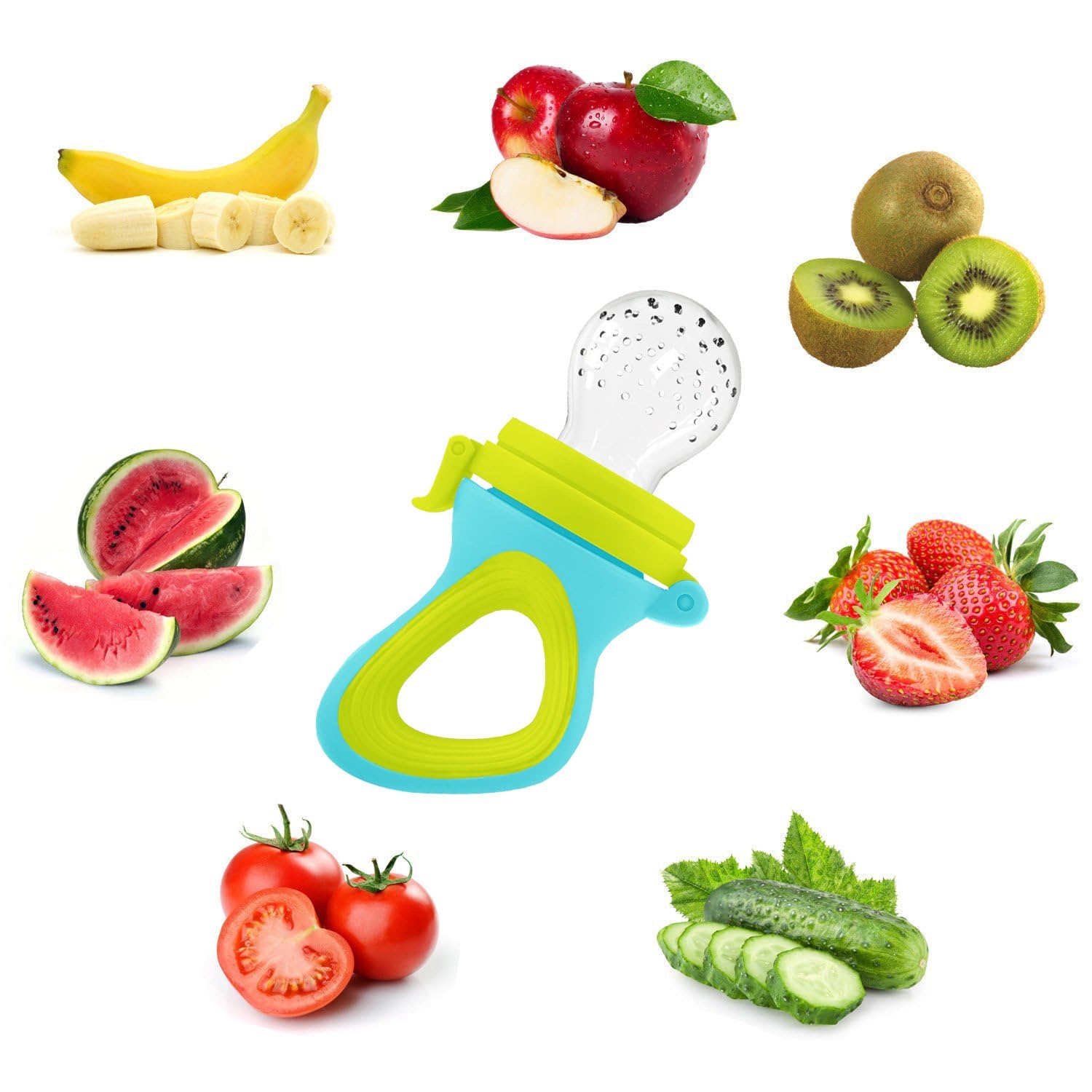 Knijpen Zuigfles Cup Siliconen - Baby Food Dispensing Spoon recensie en prijs