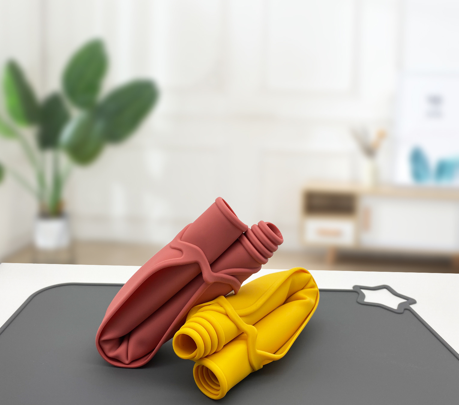 1PCS eenvoudige siliconen plac - Baby Food In Restaurant recensie en prijs