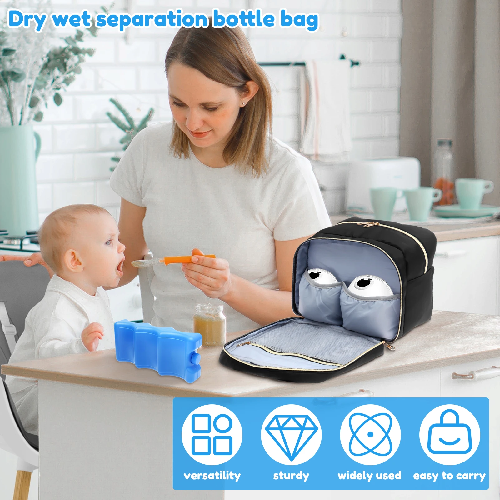 Opbergtas voor borstkolven met - Baby Food Stuff recensie en prijs