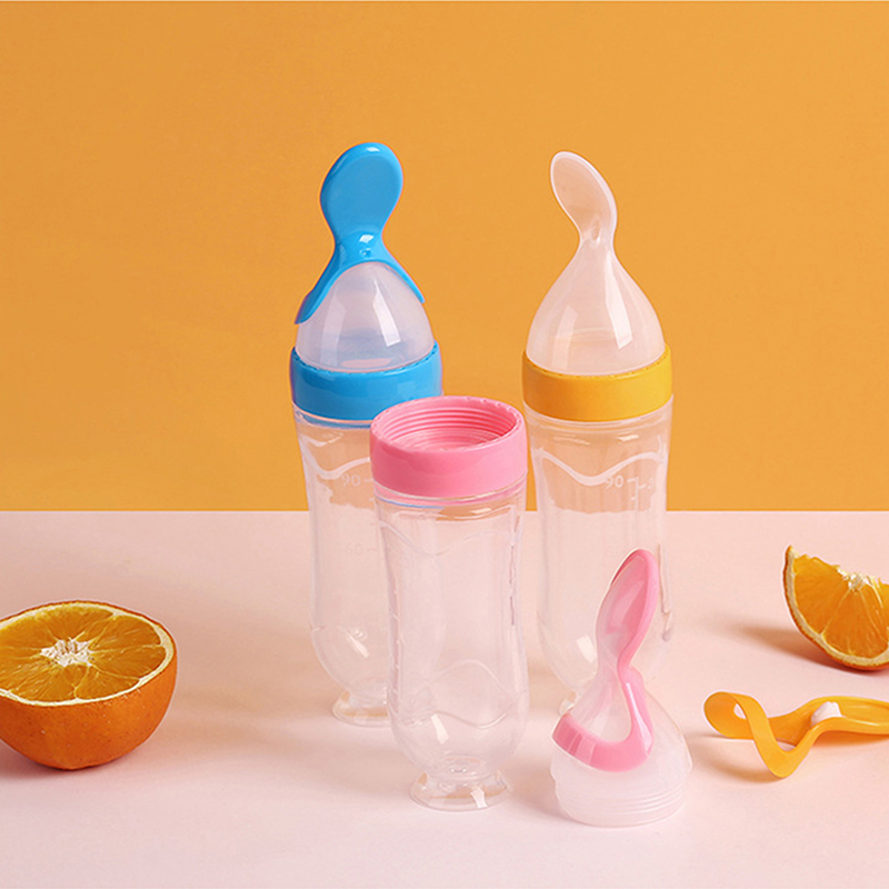 Knijpen Zuigfles Siliconen Pas - Baby Food Dispensing Spoon recensie en prijs