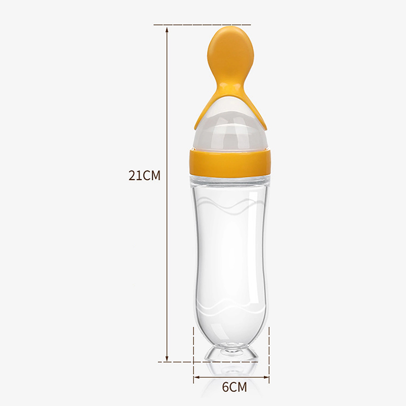 Knijpen Zuigfles Siliconen Pas - Baby Food Dispensing Spoon recensie en prijs