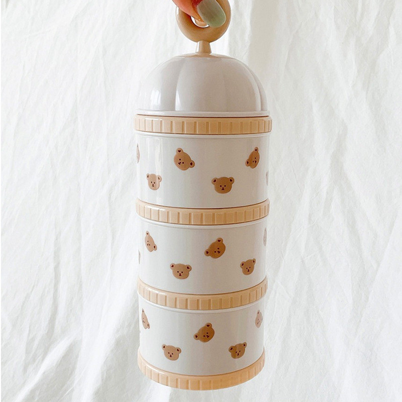 Schattige beer melkpoeder doos - Baby Food Stuff recensie en prijs
