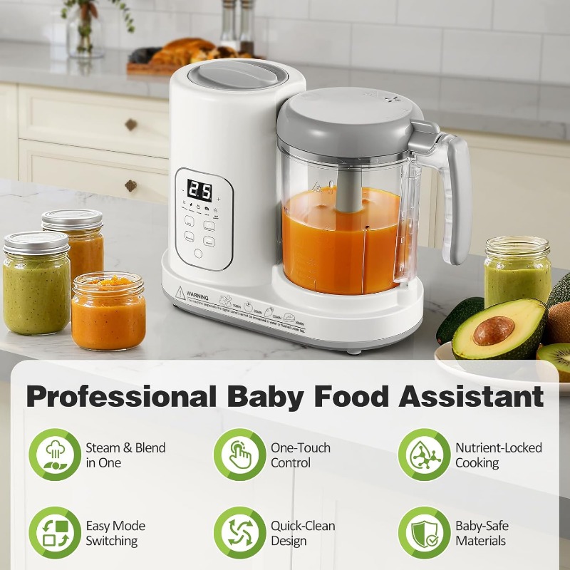 Babyvoedselmaker Stoomkoker Bl - Baby Food Youtube recensie en prijs