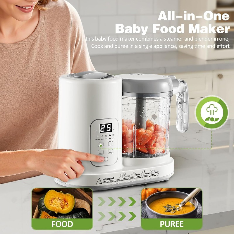 Babyvoedselmaker Stoomkoker Bl - Baby Food Youtube recensie en prijs