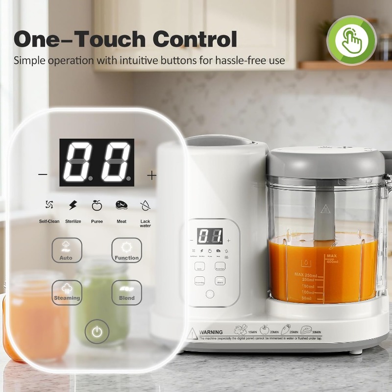 Babyvoedselmaker Stoomkoker Bl - Baby Food Youtube recensie en prijs