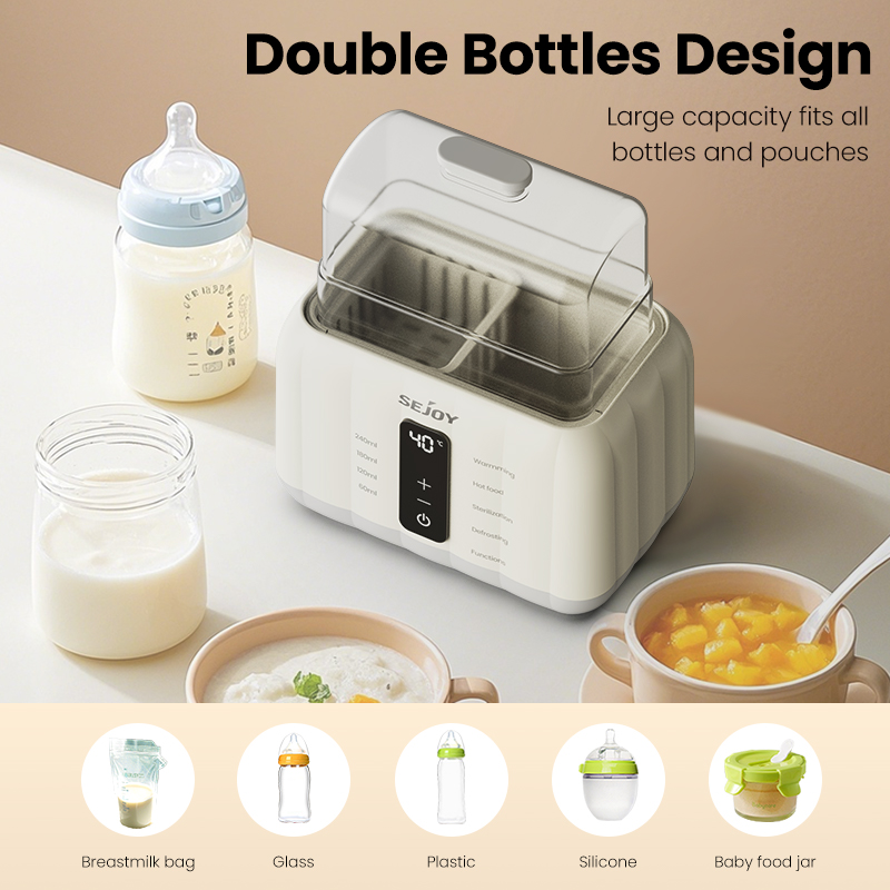 Dubbele Babyfleswarmer Multifu - Baby Food Zubereiter recensie en prijs