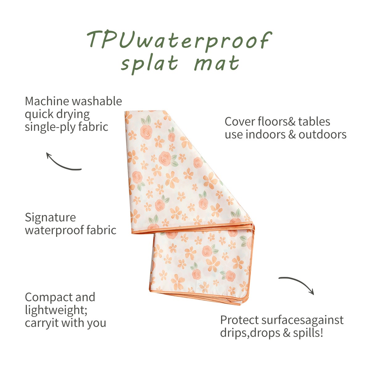 Happyflute Kinderstoelmat 1Pc  - Baby Food Chair recensie en prijs