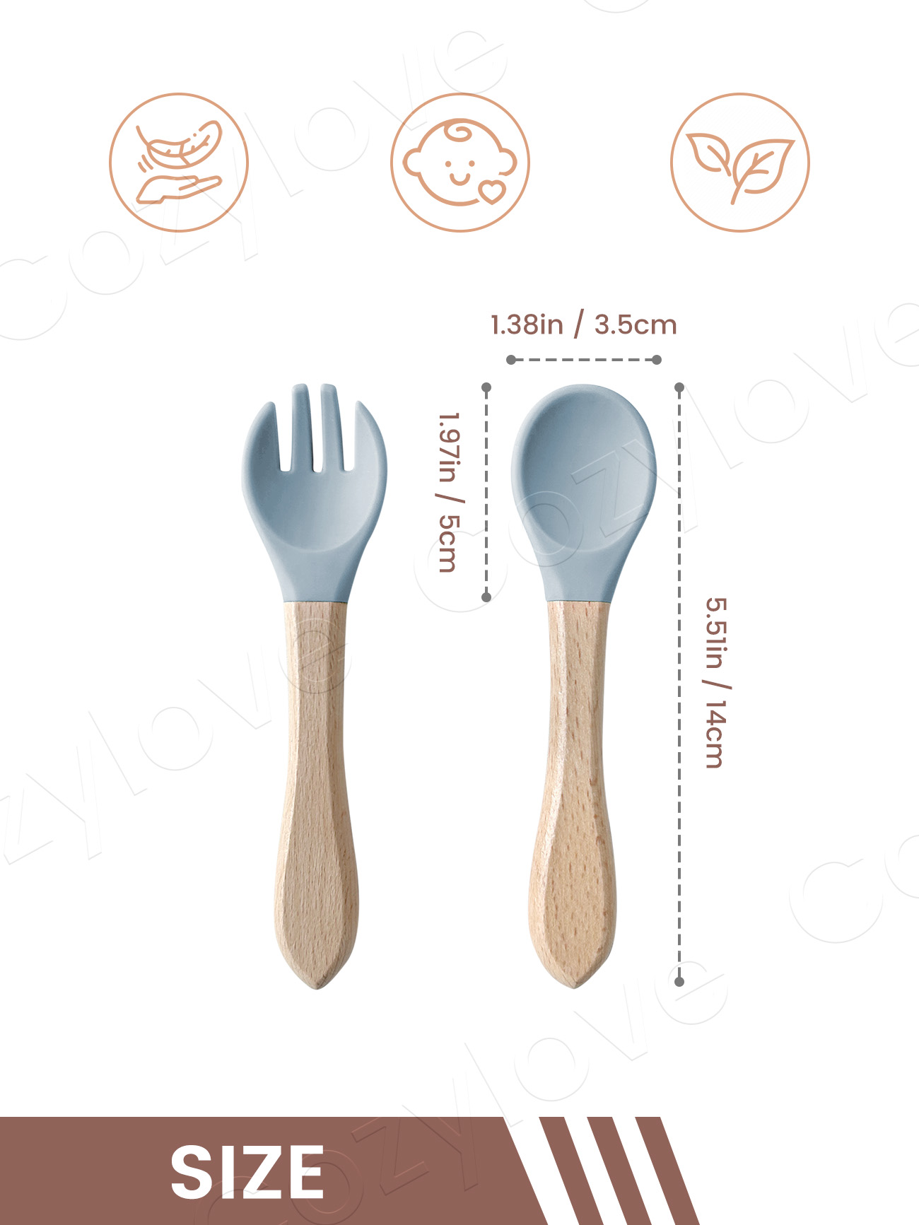 Baby siliconen vork- en lepels - Baby Food Dispensing Spoon recensie en prijs