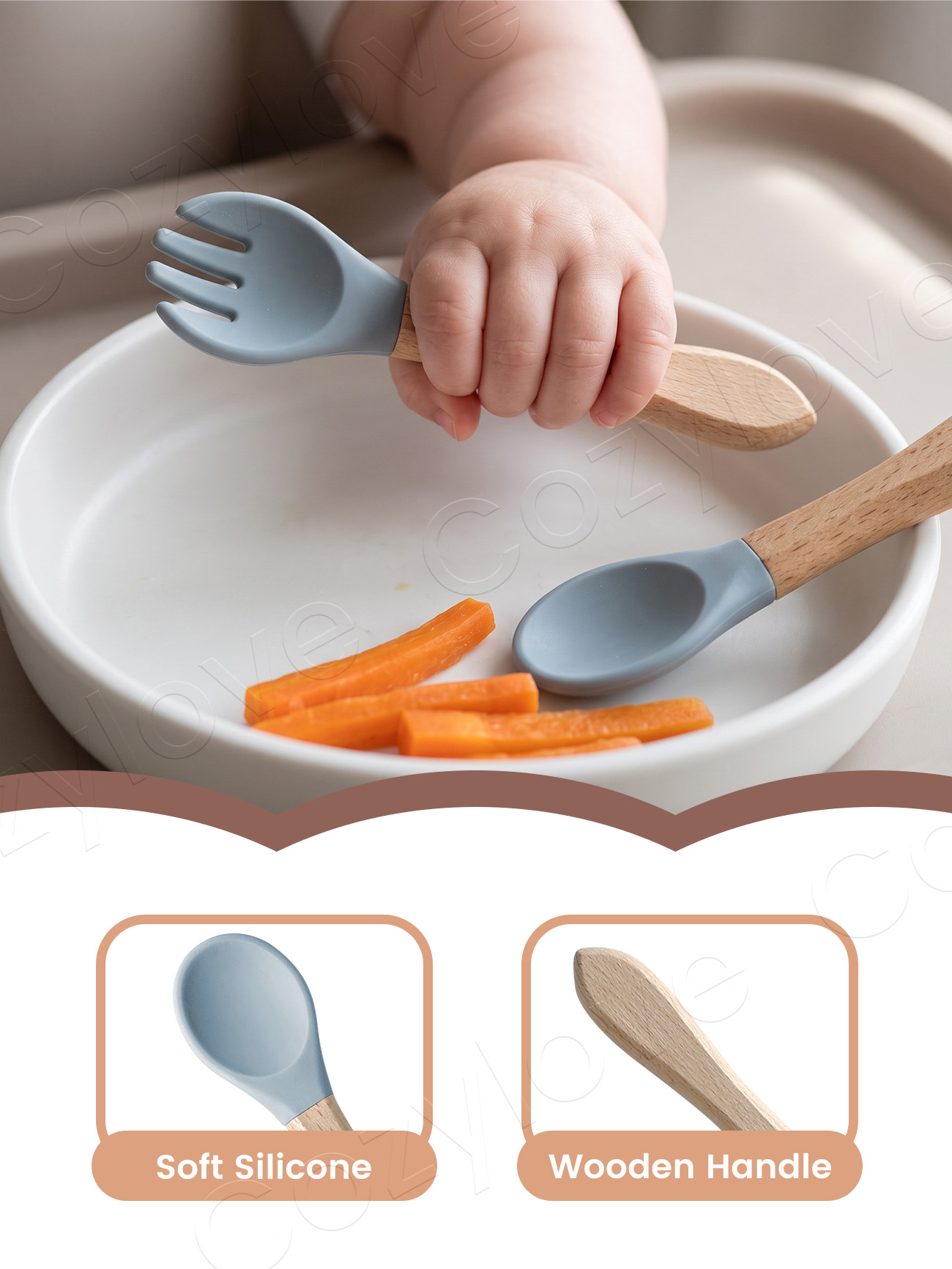 Baby siliconen vork- en lepels - Baby Food Dispensing Spoon recensie en prijs